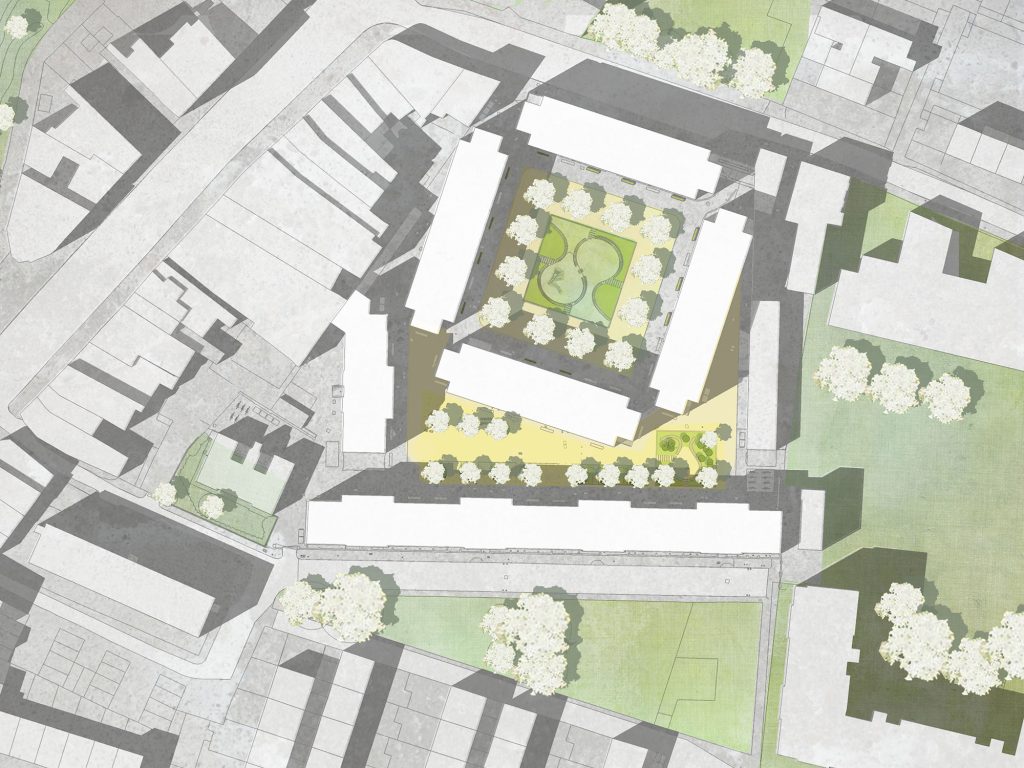 Estate regeneration landscape design plan